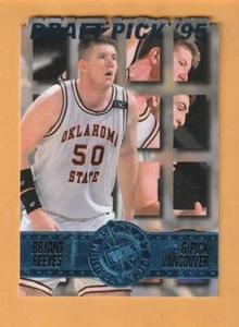 Bryant Reeves Oklahoma State Cowboys 1995 pase de prensa troquelado azul #6 ganso OK - Imagen 1 de 2
