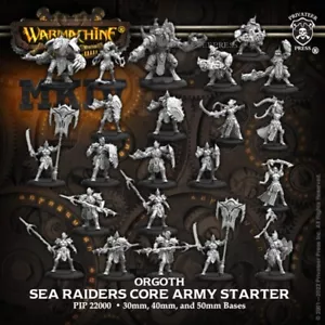 Orgoth Sea Raiders: Core Army Starter (PIP22000) - Warmachine - Brand New - Picture 1 of 1