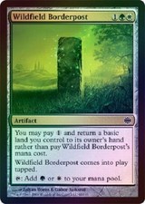 Wildfield Borderpost Foil common Alara REborn MTG Magic The Gathering