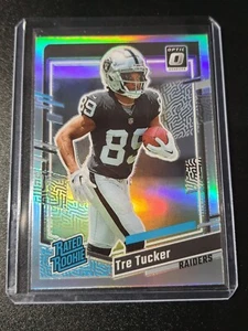 Tre Tucker - Donruss Football 2023 - Raiders - Optic Rated Rookie - Prizm - Bild 1 von 2