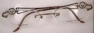 Valentino V5223 Stainless Steel glasses Frames Eyewear - Foto 1 di 5