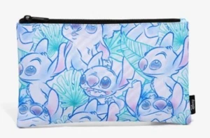 NWT Loungefly Disney Lilo & And Stitch Leaves Sketch Makeup Bag Cosmetic Pouch - Picture 1 of 4