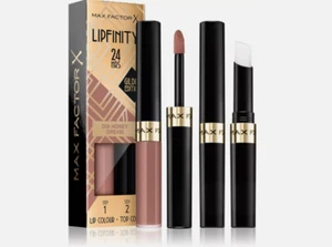 Color de labios y capa superior Max Factor Lipfinity edición dorada 008 Honey Dream EN CAJA - Imagen 1 de 15