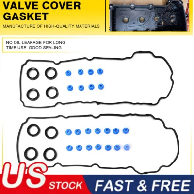 Valve Cover Gasket For 2010-2012 Ford Fusion 2007-12 Lincoln MKZ 3.5L 3.7L 6Cyl - Image 1 of 4