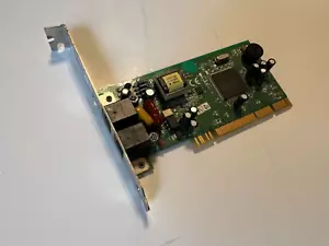 V.92 PCI Modem Series 0163 RJ11 PCI 56K Modem Card Model 1220C - Picture 1 of 7