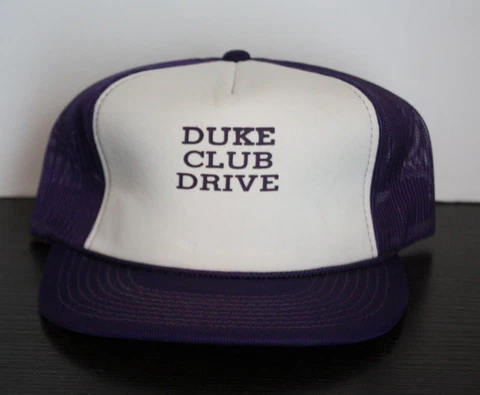 Vintage JMU James Madison University Trucker Hat DUKE CLUB Alumni Association Cover
