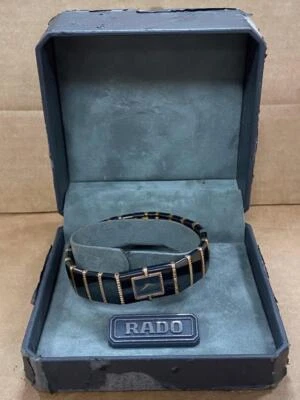 RELOJ CUARZO RADO DIASTAR 963.0410.3 ORO 18K Y DIAMANTES CERÁMICA 16mm con caja. Foto 1 de 4