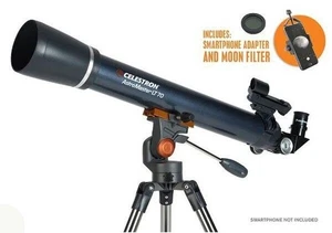 Celestron AstroMaster LT-70 AZ Telescope Smartphone Adapter & Moon Filter #22068 - Picture 1 of 1