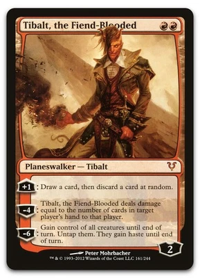 Tibalt, the Fiend-Blooded #161 (NM) Avacyn Restored AVR Magic MTG - Image 1 of 2