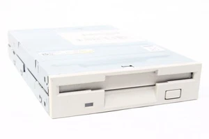 TEAC FD-235HF Floppy Disk Drive 1,44MB 3,5" Diskettenlaufwerk white/beige/grey - Bild 1 von 1