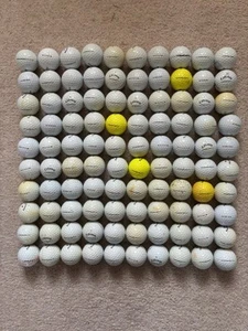 100 Callaway Chrome Soft various golf balls for the driving range - Picture 1 of 1