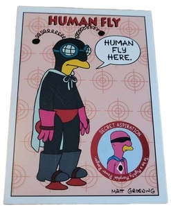 1994 SkyBox The Simpsons S4 Human Fly Daredevil Trading Card (G9 - Picture 1 of 2