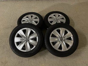 NEUWERTIG!! Original 16 Zoll VW T Roc Stahlfelgen Winterräder Bridgestone - Bild 1 von 12