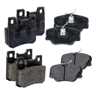 Front & Rear Brake Pads Set For Mercedes-Benz 300E 1990 1991 1992 1993 - Picture 1 of 20