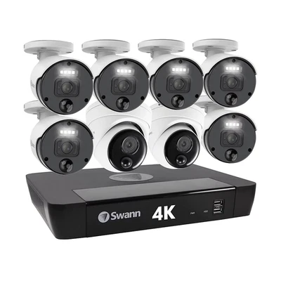 Swann 8 Camera 8 Channel 4K Master-Series NVR Security System SONVK-876806B2D-US - Image 1 of 2