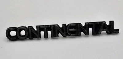 1988-1993 LINCOLN CONTINENTAL SIDE FENDER EMBLEM OEM  - Image 1 of 4