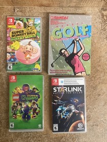 Lot of 4 Games Bundle Nintendo Switch + NES Game