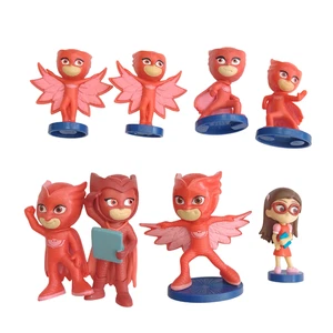 PJ Masks Owlette Figuren 8er Set - Bild 1 von 6
