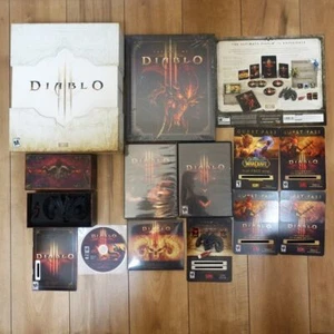Diablo 3 Collectors Edition Limited Set Blizzcon Reaper of Souls Windows - Picture 1 of 10