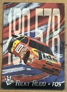 1996 PRESS PASS - NASCAR - RICKY RUDD INSERT - FQS 9B OF 9 - Picture 1 of 2