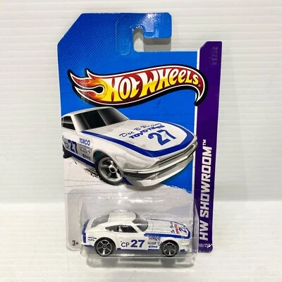Datsun 240z 159/250 - HW Showroom Hotwheels Long Card - New - image 1 of 4