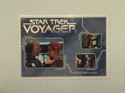 Rittenhouse Star Trek: Voyager "SEVEN OF NINE & ONE" #R22 Trading Card - Bild 1 von 2