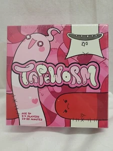 Tapeworm Board Game - Retail Pink Box Edition w Bonus Cards Replacements NEW - Picture 1 of 3