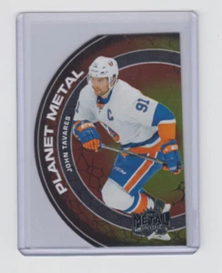 16/17 Fleer Showcase New York Islanders John Tavares Planet Metal card #PM13 - Picture 1 of 2