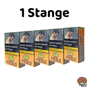 Pueblo Orange Filterzigaretten ohne Zusätze 10x20 Stück = 1 Stange - Bild 1 von 2