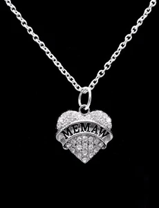 Memaw Necklace Gift For Grandmother Nana Grandma Mother's Day Jewelry - Picture 1 of 1
