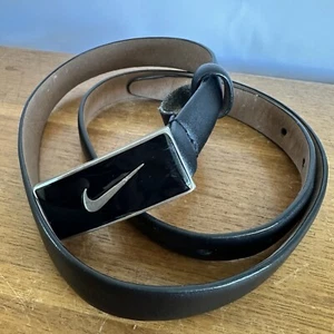 Cintura da golf donna Nike taglia small/P in pelle nera - Foto 1 di 5