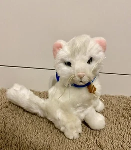 STUART LITTLE SNOWBELL Cat Friend Clip On Plush Toy Keychain 6” Movie Snowball - Picture 1 of 7