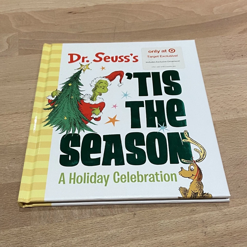 Dr Seuss's 'tis The Season a Holiday Celebration Grinch Ornament Book