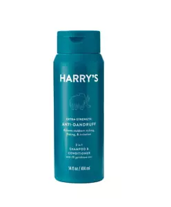 Harry's Extra Strength 2 in 1 shampoo e balsamo antiforfora 14 oz - Foto 1 di 1
