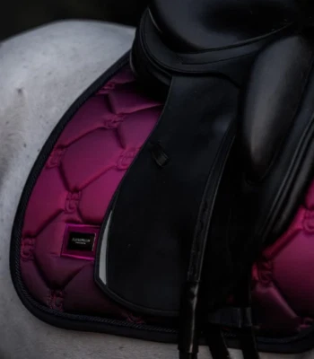 Western Show Horse Riding Saddle Pad Dressage Saddle Pad Dusty Pink - Изображение 1 из 4