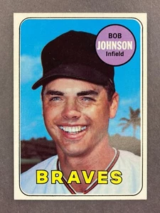 1969 Topps #261 Bob Johnson (Atlanta Braves) - Bild 1 von 2