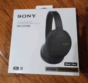 Sony WH-CH710N Wireless Over-Ear Headphones - Black - Picture 1 of 1