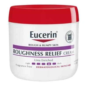 Eucerin Roughness Relief Cream Fragrance Free Body Cream for Dry Skin - 16oz - Picture 1 of 3