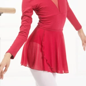 Kids Girl Tango Ballet Skirt Dancewear Solid Ballroom Dance Performance Practice - Picture 1 of 21