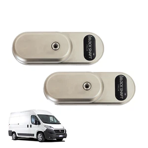 BLOCK SHAFT KIT 2 ANTI-THEFT LOCKS FOR VAN HATCH - COMPLETE 3 KEYS - Picture 1 of 4