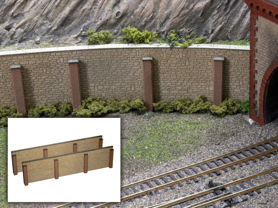 MU N-L00221 - Stützmauer Naturstein - Spur N - NEU - Bild 1 von 1