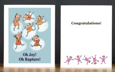 Tarjeta de felicitación: Oh Joy (Felicidades) Foto 1 de 3