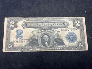 US $2 Silver Certificate Note