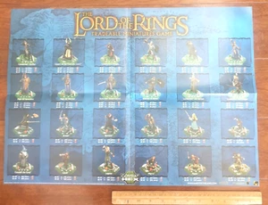 2003 LORD OF RINGS MINIATURES COMBAT HEX GAME LARGE SIZE STORE POSTER 20 X 14 - Picture 1 of 3