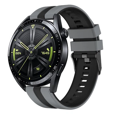 For Samsung Galaxy Watch 4/5/6/FE 40/44mm Soft Silicone Sport Replacement Bands - Image 1 of 4