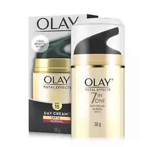 Olay Total Effects Day Cream SPF 15 – Fights Aging, With Niacinamide & Green Tea - Picture 1 of 8