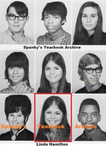 1970s High School Yearbook w/ LINDA HAMILTON The TERMINATOR Children of the Corn - Picture 1 of 7