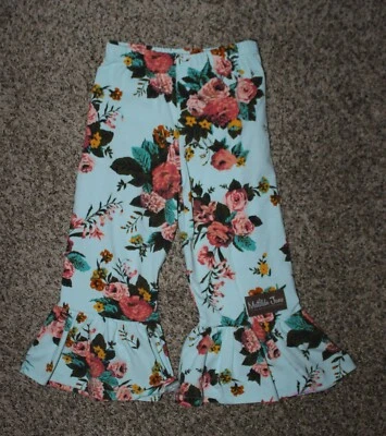 Matilda Jane (Wonderment) Special Days Big Ruffles Leggings - Size 4 - EUC - Image 1 of 3
