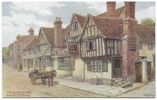 The Old Boar's Head Bishop's Stortford by A R Quinton unused - Salmon 1541 