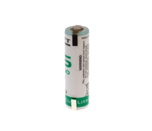 2x Saft Lithium Batterie 3,6V LS 14500 AA U-Lötfahne LS14500 - Picture 1 of 1